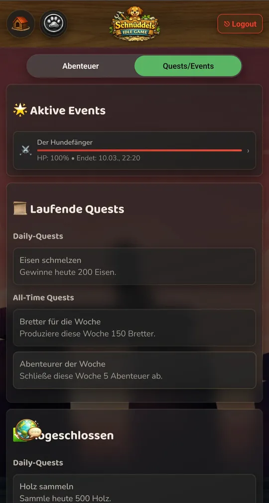 Quests & Events